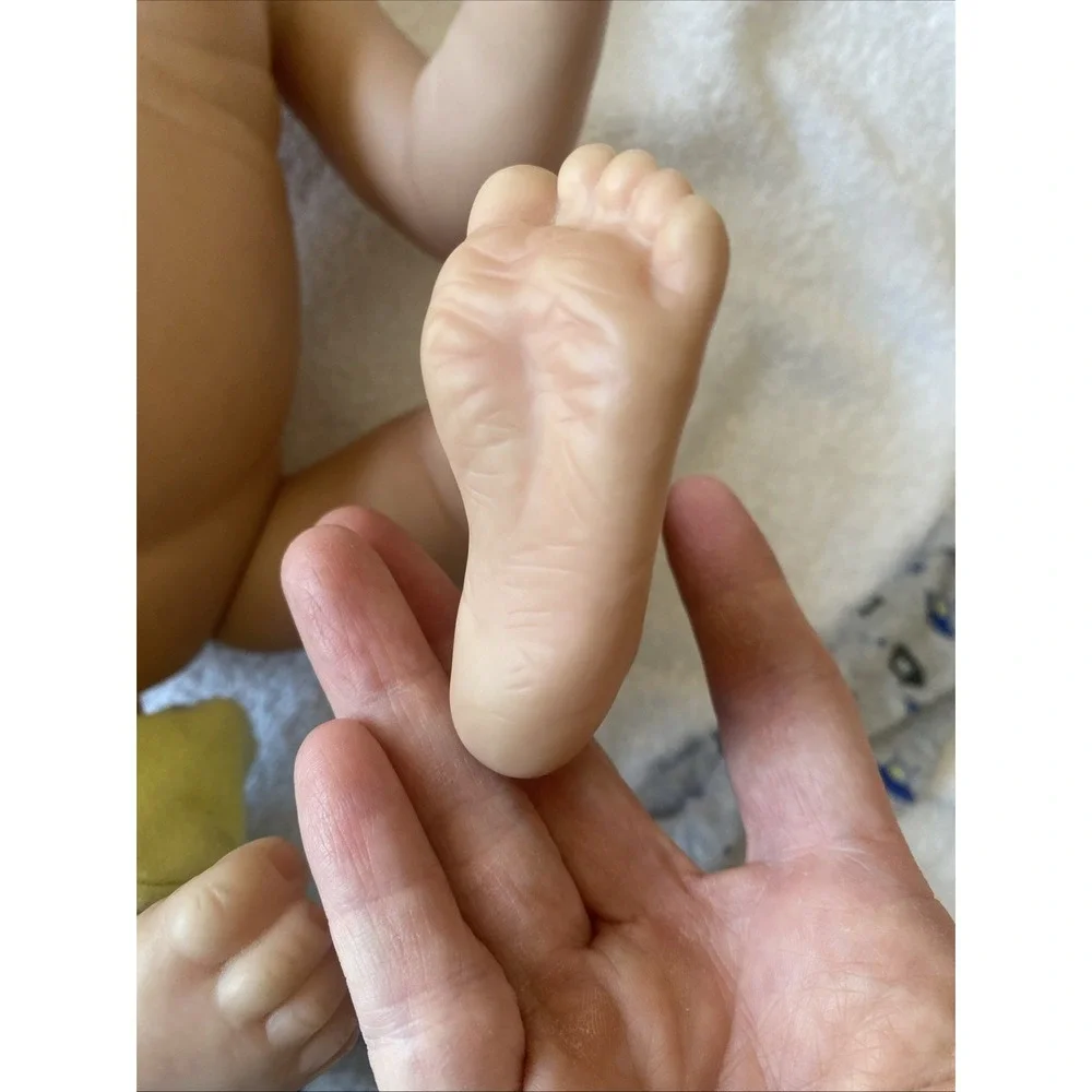 Reborn Baby‎ Doll Anatomic Male Newborn Male Eyelashes Fingernails Baby Boy